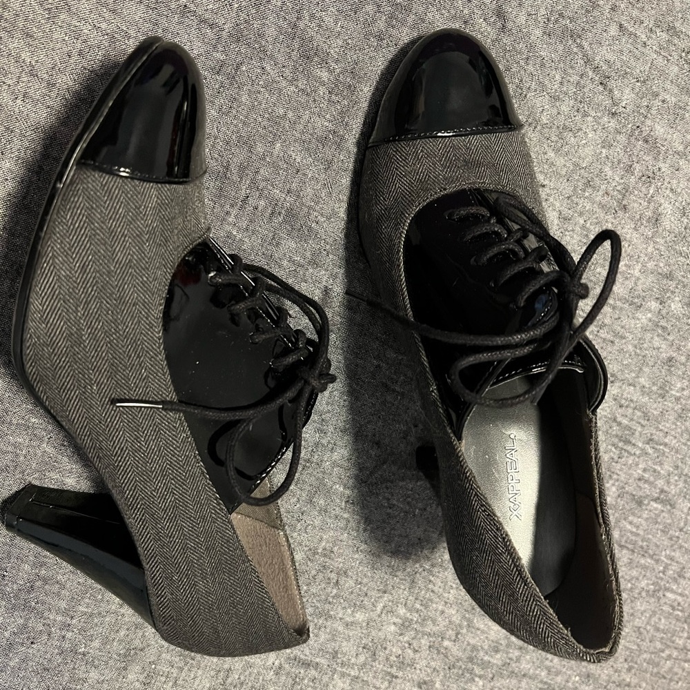 Xappeal lace up heel